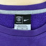 J- Nike Training Minnesota Vikings NFL Embroidered Logo & Text Crewneck - XL
