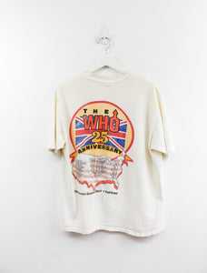 Vintage 1989 The WHO 25th anniversary Tour Tee