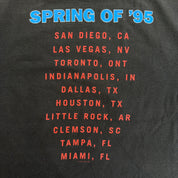 J- Vintage '95 Billy Joel & Elton John Concert Picture Made In USA Single Stitch Tee - XL