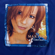 J- Vintage '06 Martina McBride Timeless Tour Picture Graphic Red Anvil Tag Tee - L