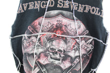 Load image into Gallery viewer, Z - Mojo Music Double Stitch Rework Avenged Sevenfold Skull Wings &amp; Hammers
