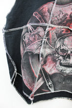 Load image into Gallery viewer, Z - Mojo Music Double Stitch Rework Avenged Sevenfold Skull Wings &amp; Hammers
