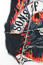 Load image into Gallery viewer, Z - Mojo Music Double Stitch Rework Sons Of Anarchy Reaper &amp; Flames
