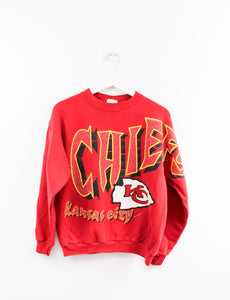Vintage 96' NFL Kansas City Chiefs Logo Crewneck