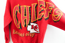 Load image into Gallery viewer, Vintage 96&#39; NFL Kansas City Chiefs Logo Crewneck
