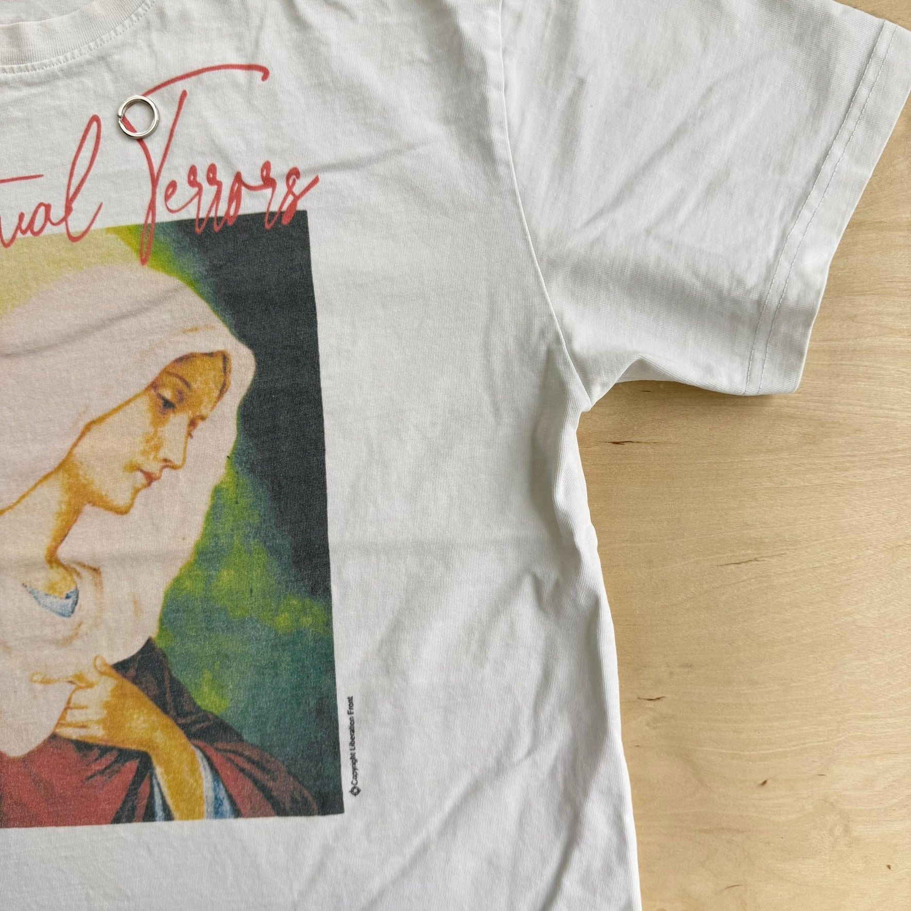 J- Saint Michael Spiritual Maria Streetwear Graphic Tee - M