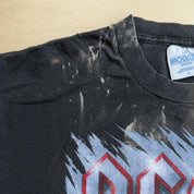 J- Vintage '90 AC/DC The Razor's Edge Tour Graphic Made In USA Single Stitch Brockum Tag Tee - L