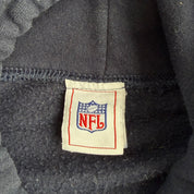 J- Vintage New England Patriots NFL Logo Graphic Hoodie - XL