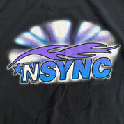 J- Vintage '99 NSYNC Concert Picture Graphic  Tee - M