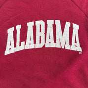 J- Vintage University Of Alabama Collegiate Print Crewneck - L