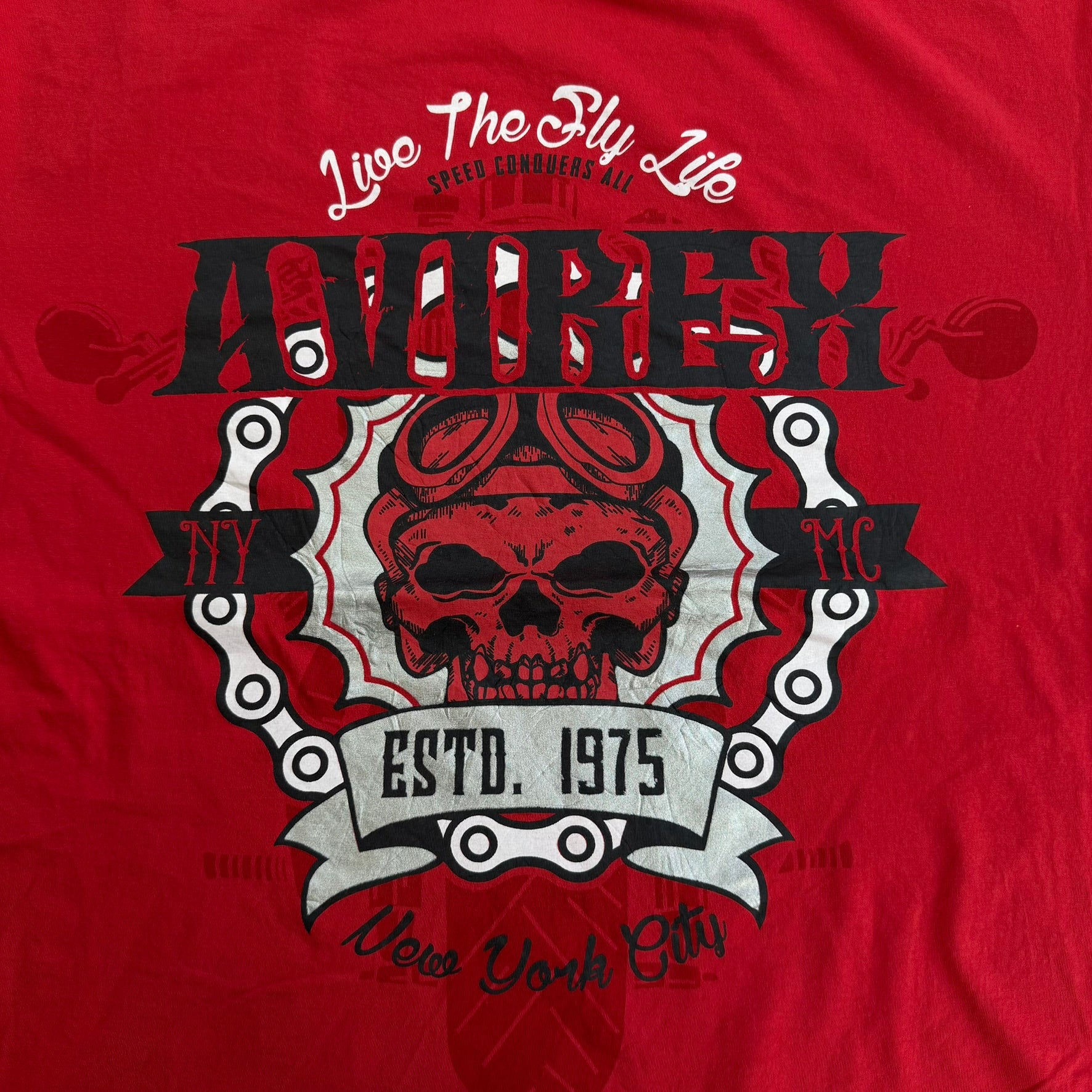 J- Vintage Y2K Avirex MC Skull Graphic Tee - 3XL