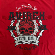 J- Vintage Y2K Avirex MC Skull Graphic Tee - 3XL