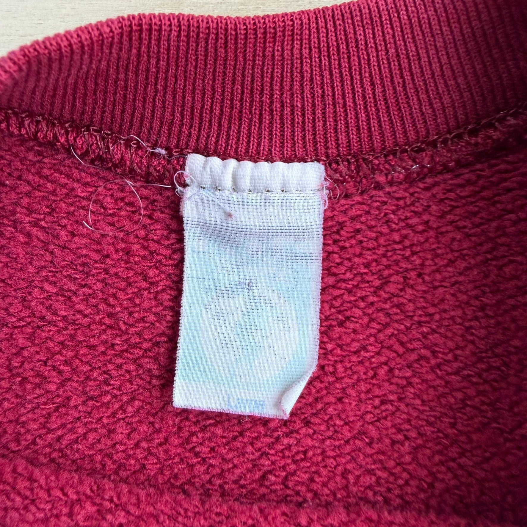 J- Vintage University Of Alabama Collegiate Print Crewneck - L