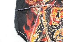 Load image into Gallery viewer, Z - Mojo Music Double Stitch Rework Sons Of Anarchy Reaper &amp; Flames
