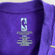 J- Los Angeles Lakers NBA Logo & Text Crewneck - 2XL