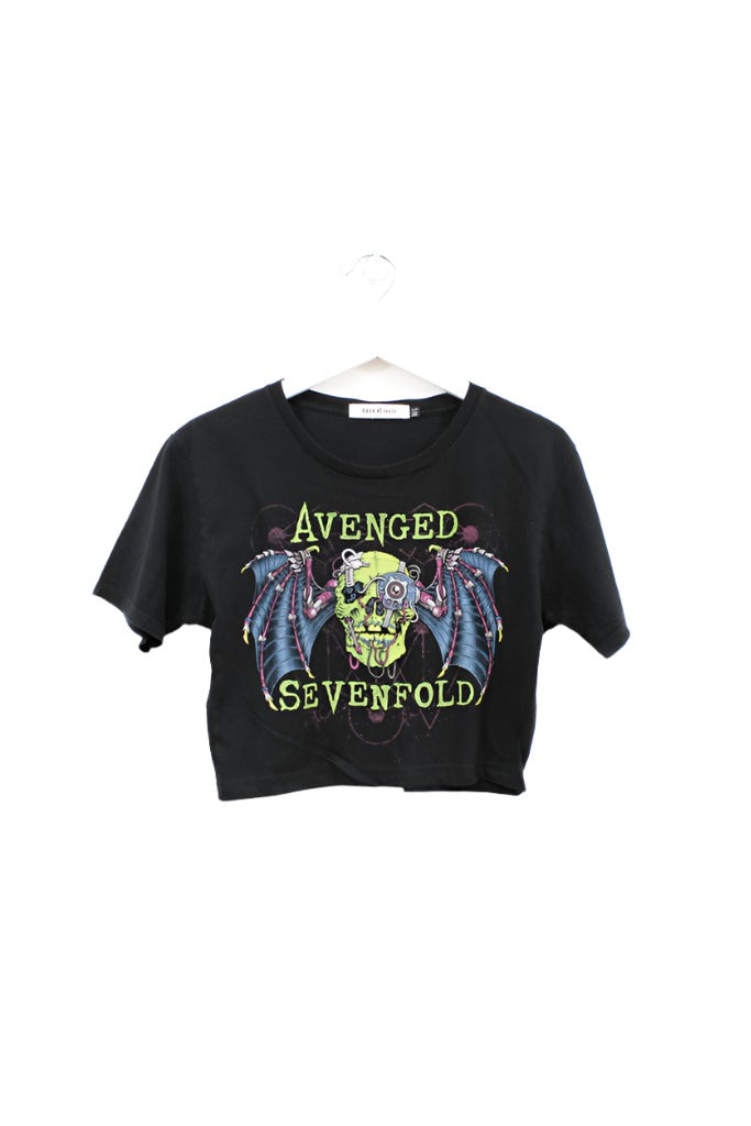 Z - Mojo Music Baby Tee Rework Avenged Sevenfold Skull Bat