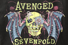 Load image into Gallery viewer, Z - Mojo Music Baby Tee Rework Avenged Sevenfold Skull Bat
