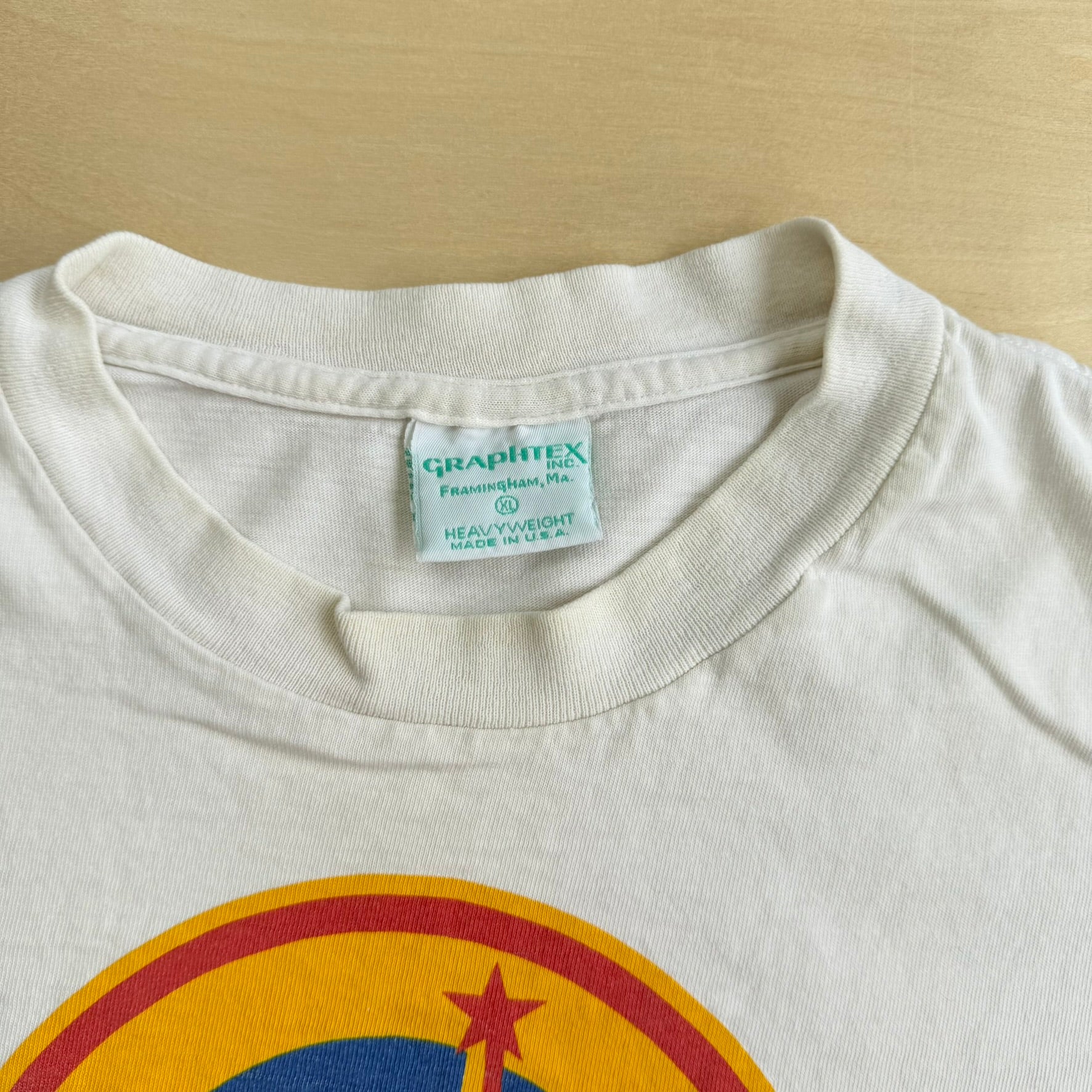 J- Vintage 90s Soviet Space Boston Museum Of Science Graphic Made In USA Single Stitch Tee - XL