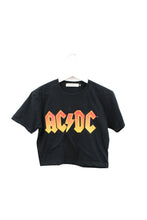 Load image into Gallery viewer, Z - Mojo Music Baby Tee Rework AC/DC Script
