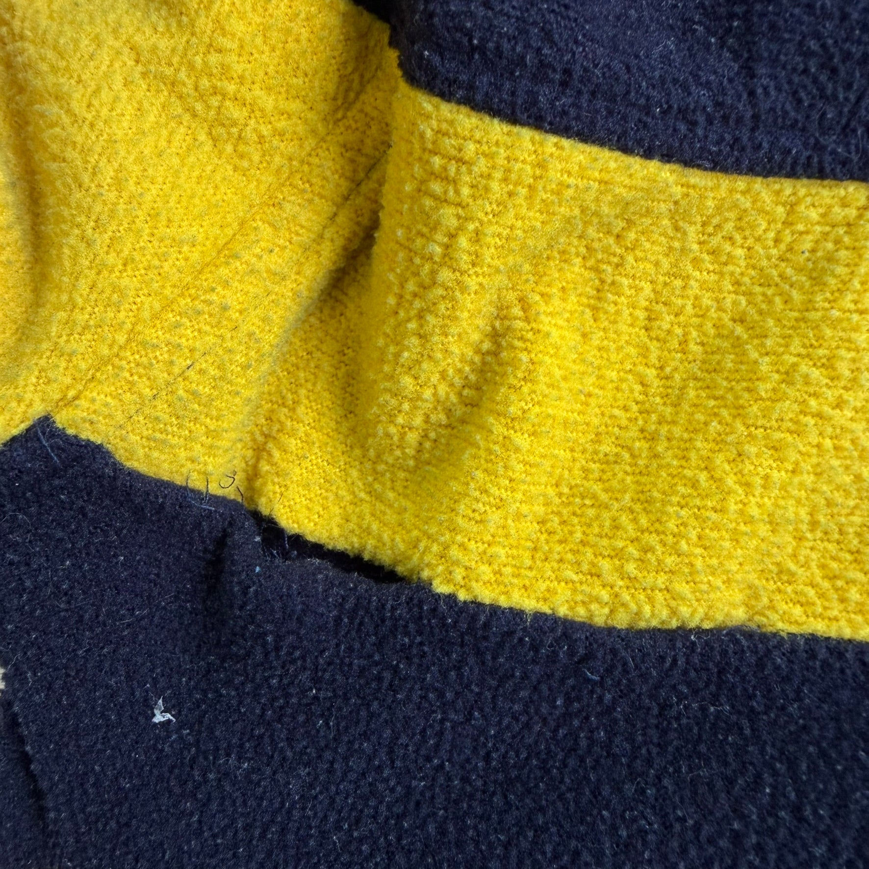 J- Vintage Fubu The Collection Embroidered Logo Quarter Zip Polar Fleece - L