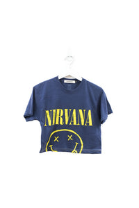 Z - Mojo Music Baby Tee Rework Nirvana Smiley Face