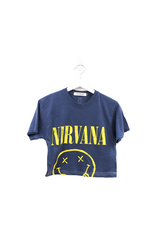 Z - Mojo Music Baby Tee Rework Nirvana Smiley Face