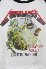 Load image into Gallery viewer, Z - Mojo Music Baby Tee Rework Metallica &amp; Justice For All
