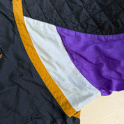J- Vintage 90s Nike Air Jordan Embroidered Jump Man Logo & Text Zip Up Lightweight Jacket - L