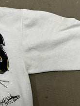 Load image into Gallery viewer, D- Vintage 1995 Los Angeles Raiders Helmet Logo &amp; Signatures Crewneck
