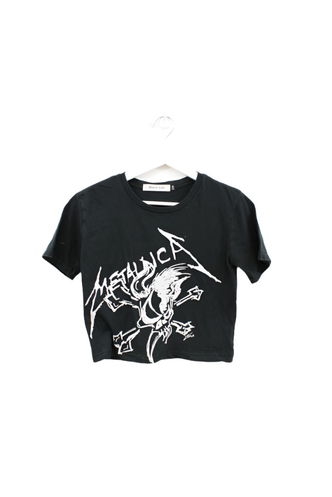 Z - Mojo Music Baby Tee Rework Metallica Script