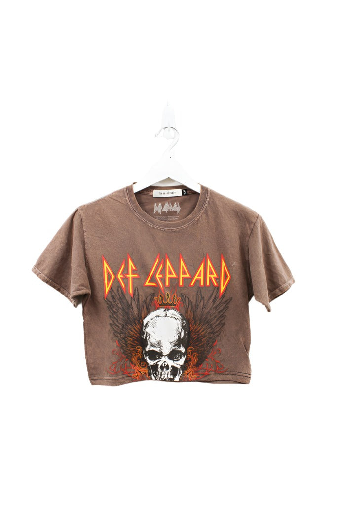 Z - Mojo Music Baby Tee Rework Def Leppard Skull & Crown