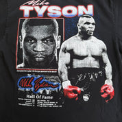 J- Mike Tyson Hallf Of Fame Picture  & Graphic Tee - L