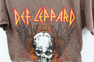 Z - Mojo Music Baby Tee Rework Def Leppard Skull & Crown