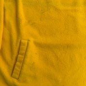 J- Vintage Pittsburgh Steelers NFL Embroidered Logo Quarter Zip Polar Fleece - XL