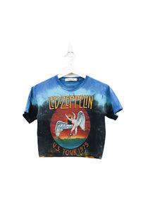 Z - Mojo Music Baby Tee Rework Led Zeppelin Tie Dye