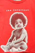 Load image into Gallery viewer, Z - Mojo Music Baby Tee Rework Notorious B.I.G Baby Picture
