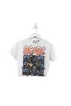 Load image into Gallery viewer, Z - Mojo Music Baby Tee Rework AC/DC Angus Young
