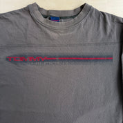 J- Vintage Tommy Hilfiger Text Made In Canada Long Sleeve Tee - L