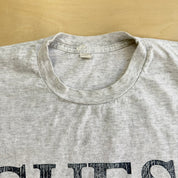 J- Vintage Guess Jeans Text Graphic Single Stitch Tee - L
