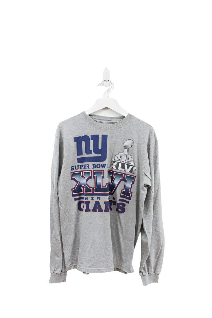 Z - 2012 Reebok NFL New York Giants Super Bowl 46 Champs Long Sleeve Tee