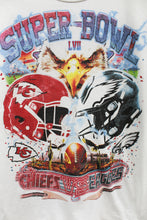 Load image into Gallery viewer, Z - NFL Super Bowl 57 Kansas City Chiefs VS Philadelphia Eagles Graphic Tee
