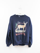 Load image into Gallery viewer, Vintage White Tail Deer Graphic Crewneck
