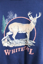 Load image into Gallery viewer, Vintage White Tail Deer Graphic Crewneck
