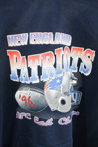 Vintage NFL 96' New England Patriots AFC East Champ Hoodie