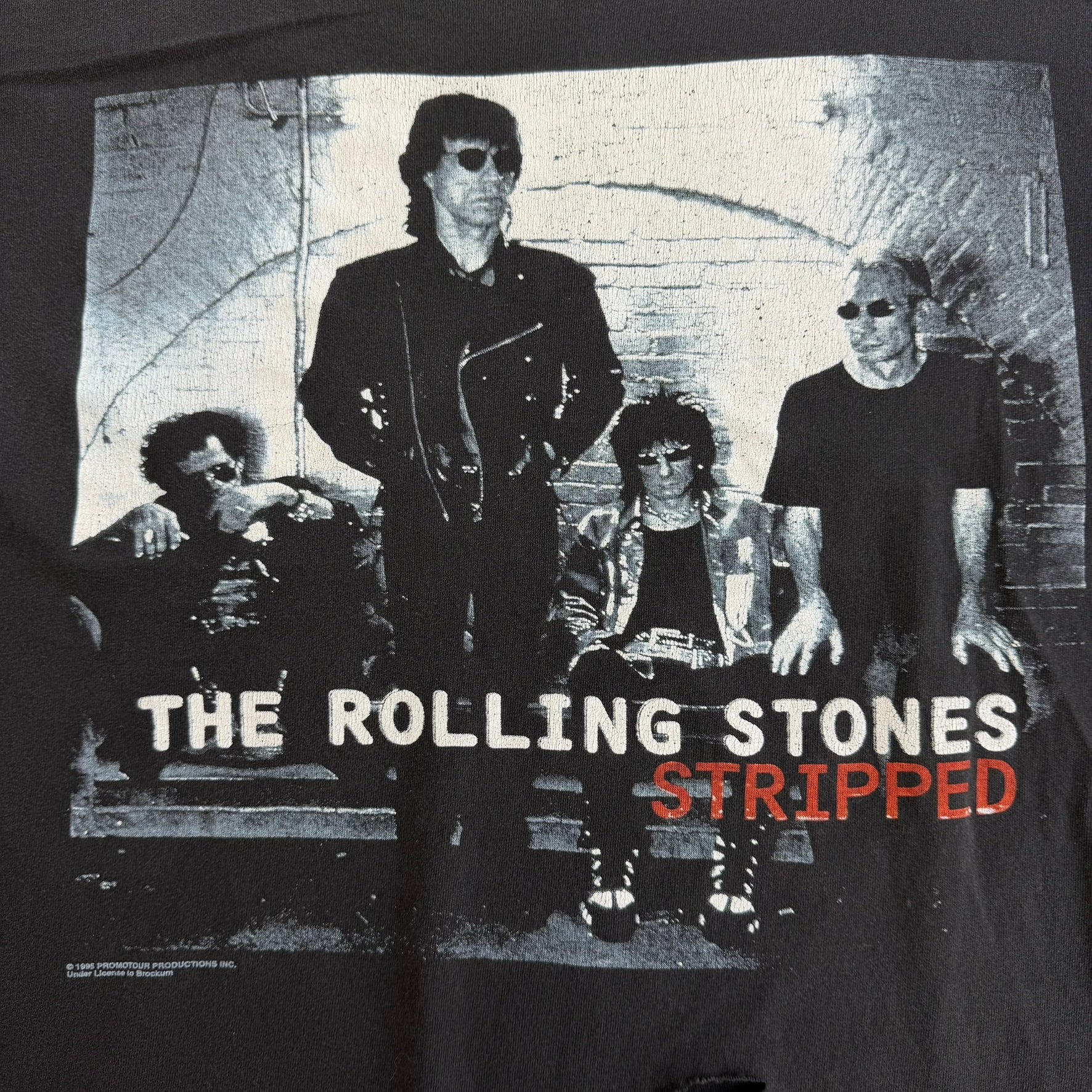 J- Vintage '95 The Rolling Stones Stripped Tour Made In USA Single