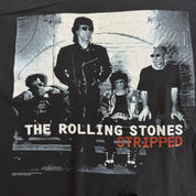 J- Vintage '95 The Rolling Stones Stripped Tour Made In USA Single Stitch Brockum Tag Tee - XL