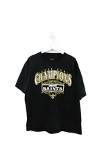 Load image into Gallery viewer, Z - 2010 NFL New Orleans Saints Super Bowl 44 Champs Tee
