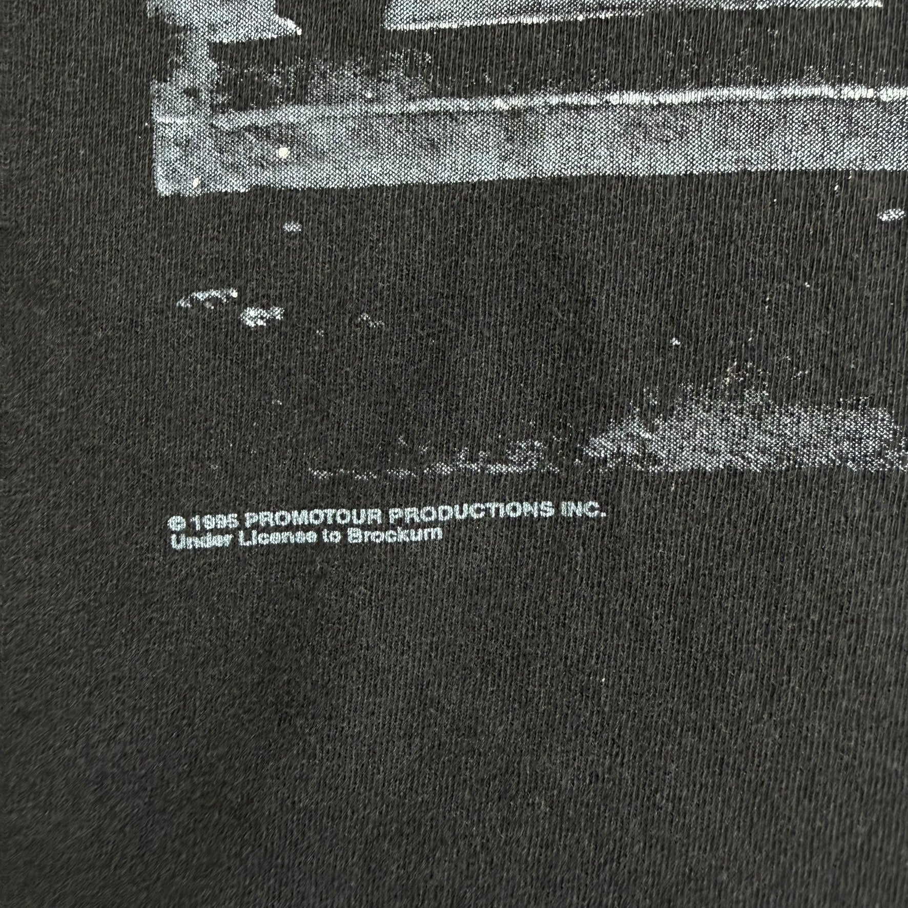 J- Vintage '95 The Rolling Stones Stripped Tour Made In USA Single Stitch Brockum Tag Tee - XL