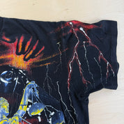J- Vintage '91 Metallica All Over Print Album Graphic Made In USA Single Stitch Brockum Tag Tee - XL