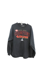 Load image into Gallery viewer, Z - 2012 NFL San Francisco 49ers NCF Champs Script Long Sleeve Tee
